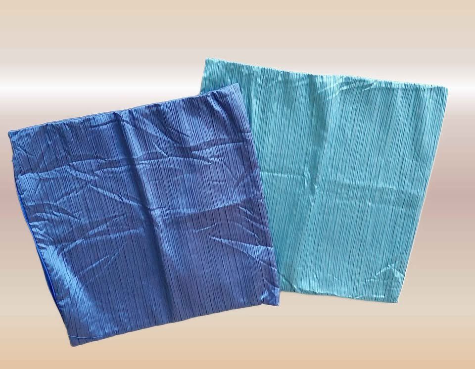 Cuscini: 2 Kissenhüllen blau türkis  Home NEU – Nuovo e nell'imballaggio originale da Aarburg venduto da Glitzerschein