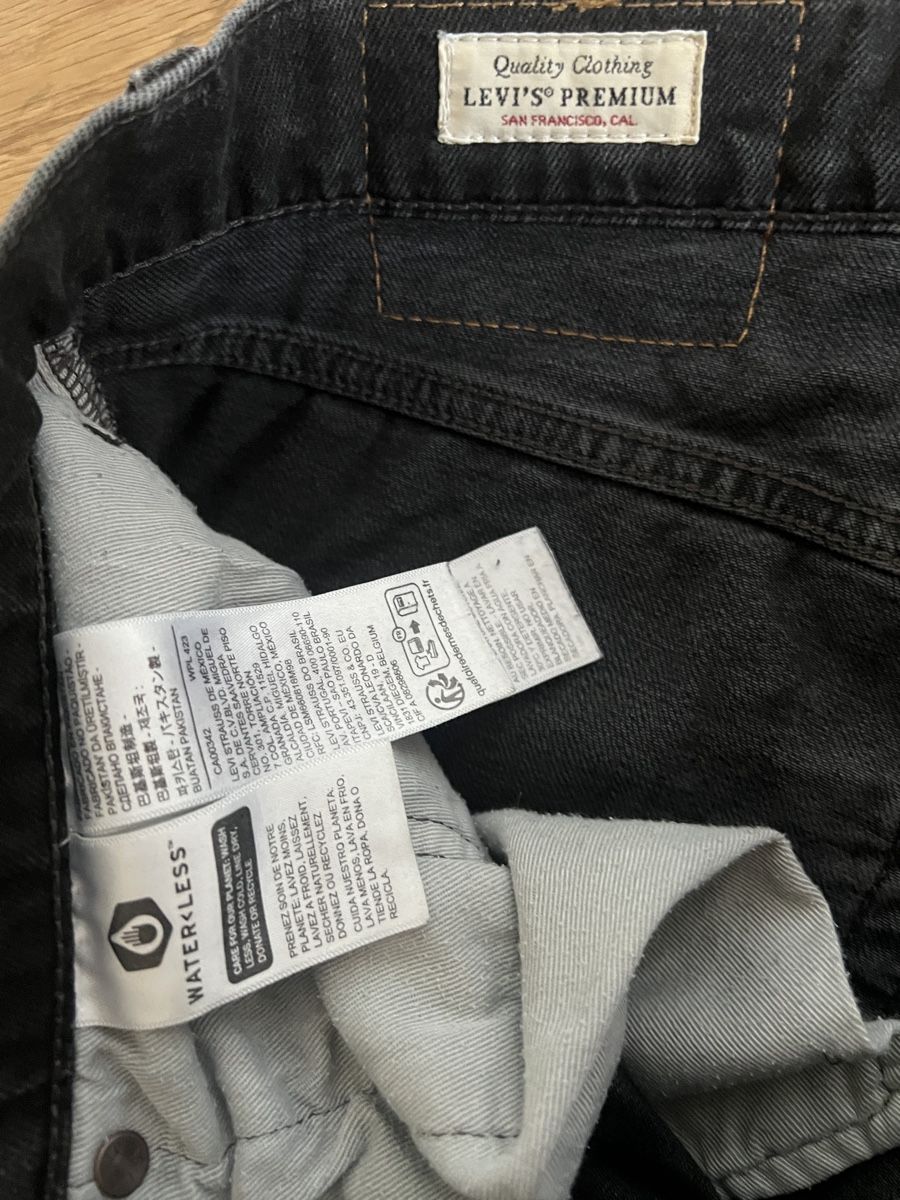 Levi's Jeans: Levi's 502 Jeans, W31/L32, dunkelgrau – Usato da Zürich venduto da len_2rmp 4