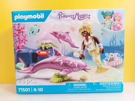 PLAYMOBIL 71501 Meerjungfrau mit Delfinen NEU