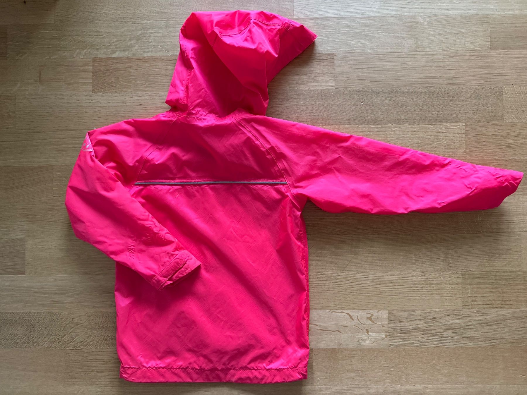 Giacche & Cappotti: Pinke Regenjacke Grösse 116 – Usato da Hünibach venduto da rotestandem01 1