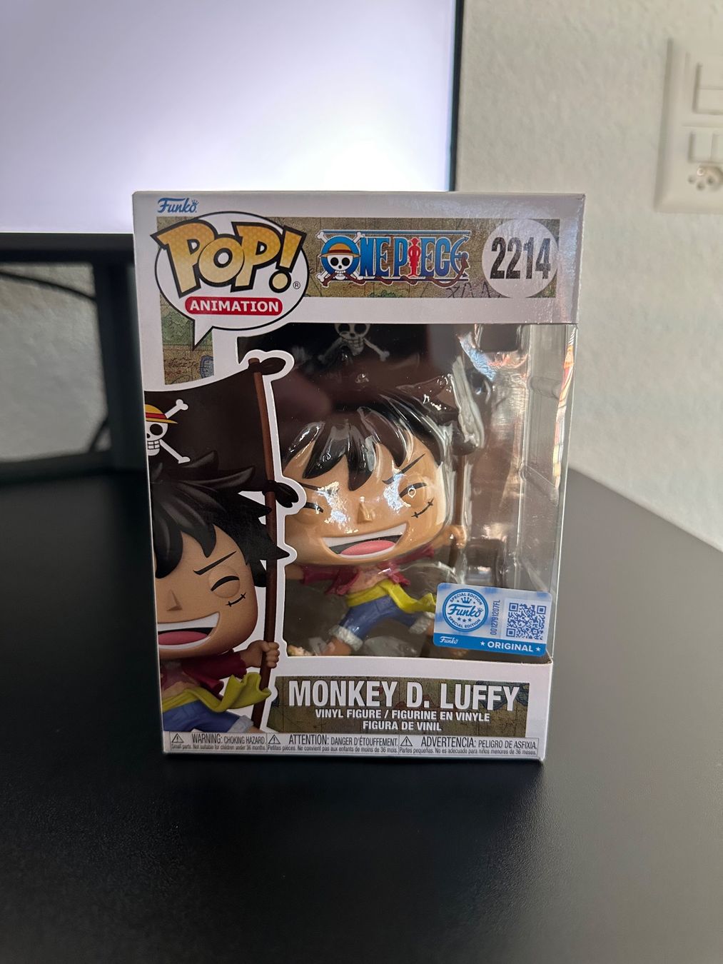 Funko Statuette: Funko Pop Monkey D. luffy (One Piece) Nr. 2214 – Nuovo e nell'imballaggio originale da Weinfelden venduto da dyildiz95