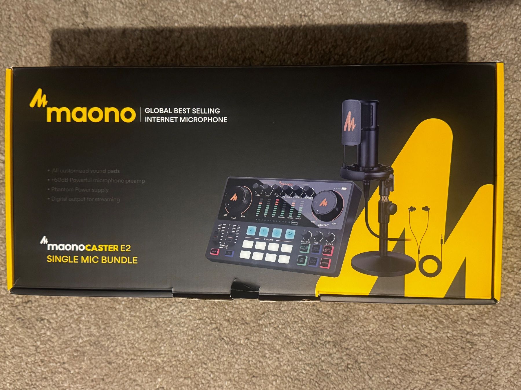 Platines de mixage: MaonoCaster E2 – Single Mic Bundle – D'occasion à Zürich par kev_9sbk