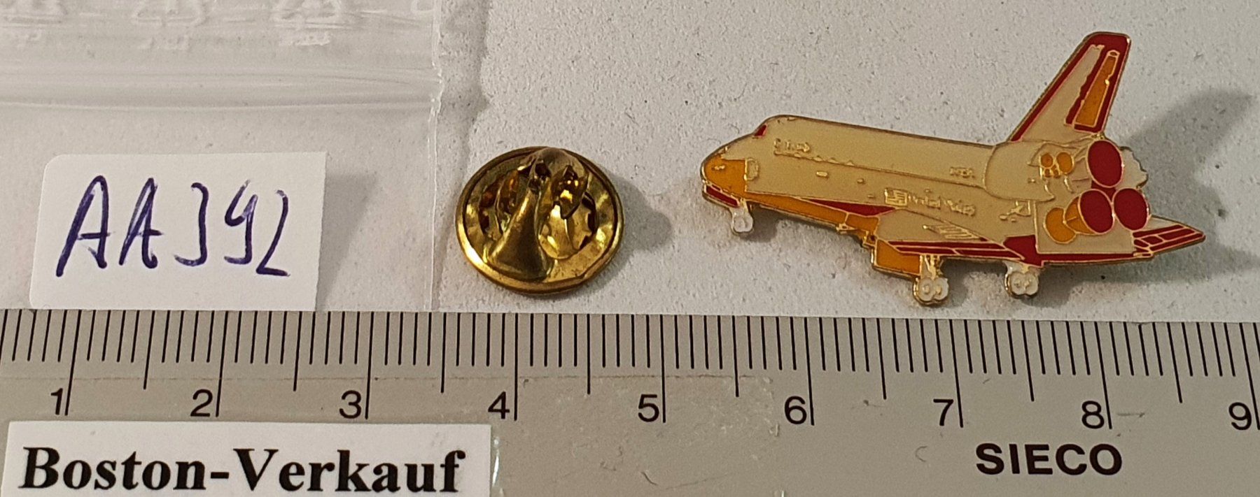 Placchette & Badge: AA392 - Pin USA Space Shuttle – Usato da Reinach BL venduto da Boston-Verkauf 1