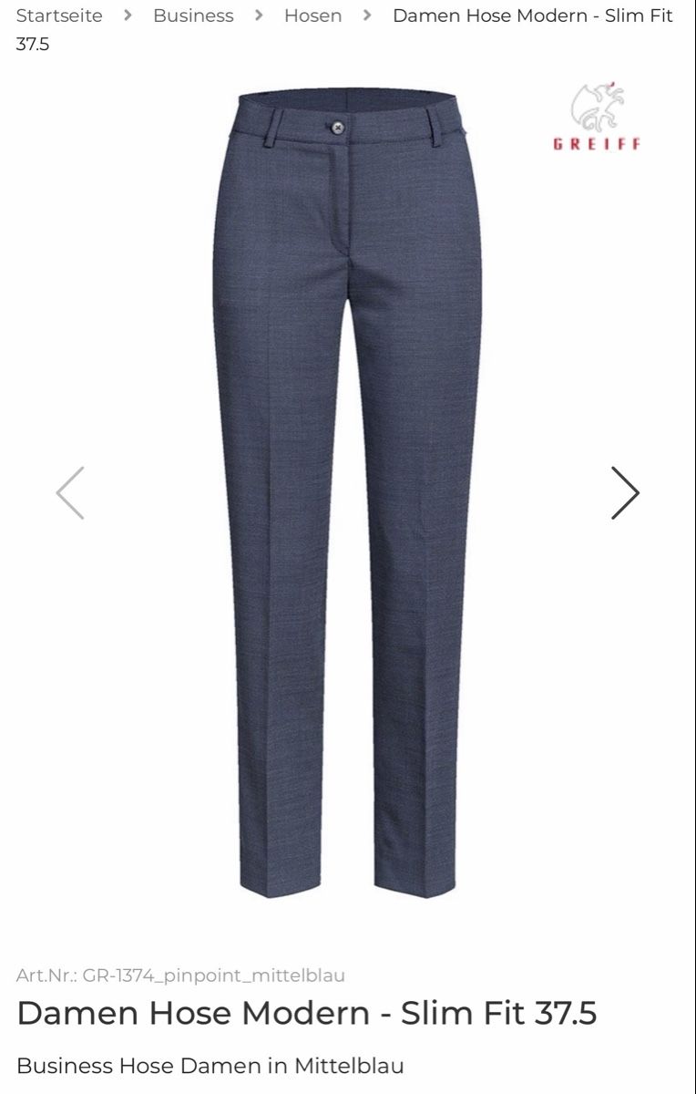 Pantaloni: Anzugshose Damen Marke Greiff – Nuovo e nell'imballaggio originale da Dietikon venduto da meeelissaa