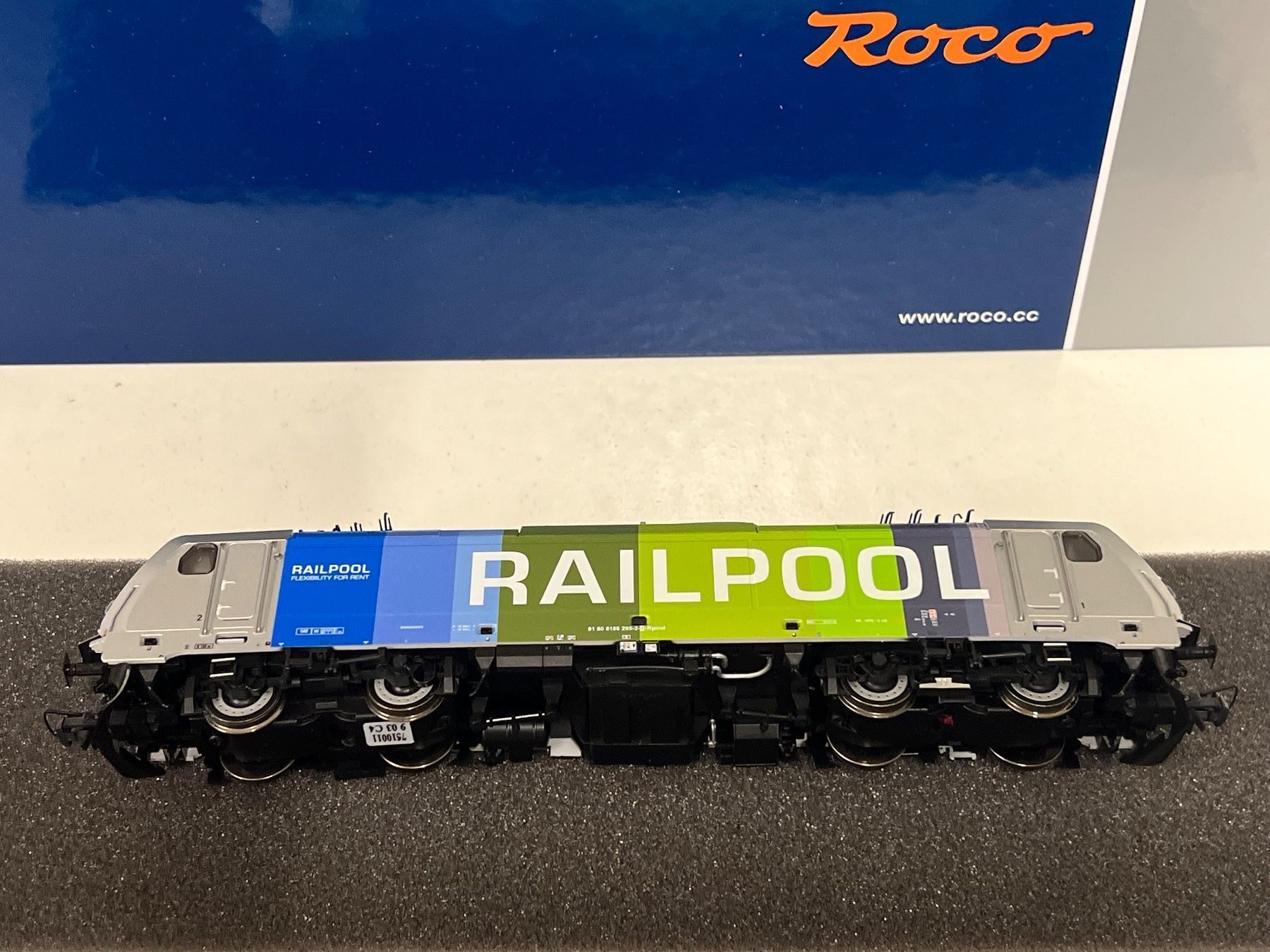 Roco Modelleisenbahnen: Roco 7510011 RAILPOOL H0 DC Digital Sound – Neu und originalverpackt aus Neuenhof von ludovicco 7