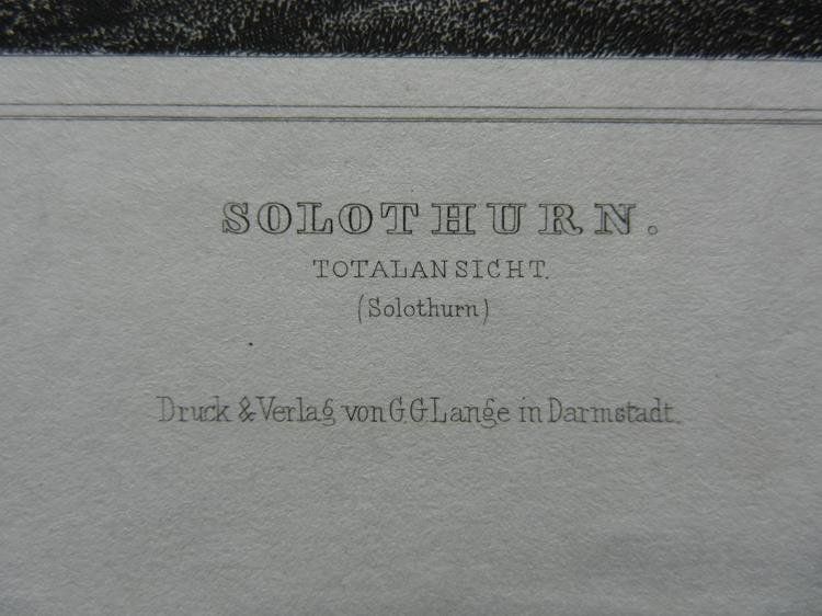 Incisioni: Solothurn von Rohbock – Usato da Risch venduto da Rischli15 2