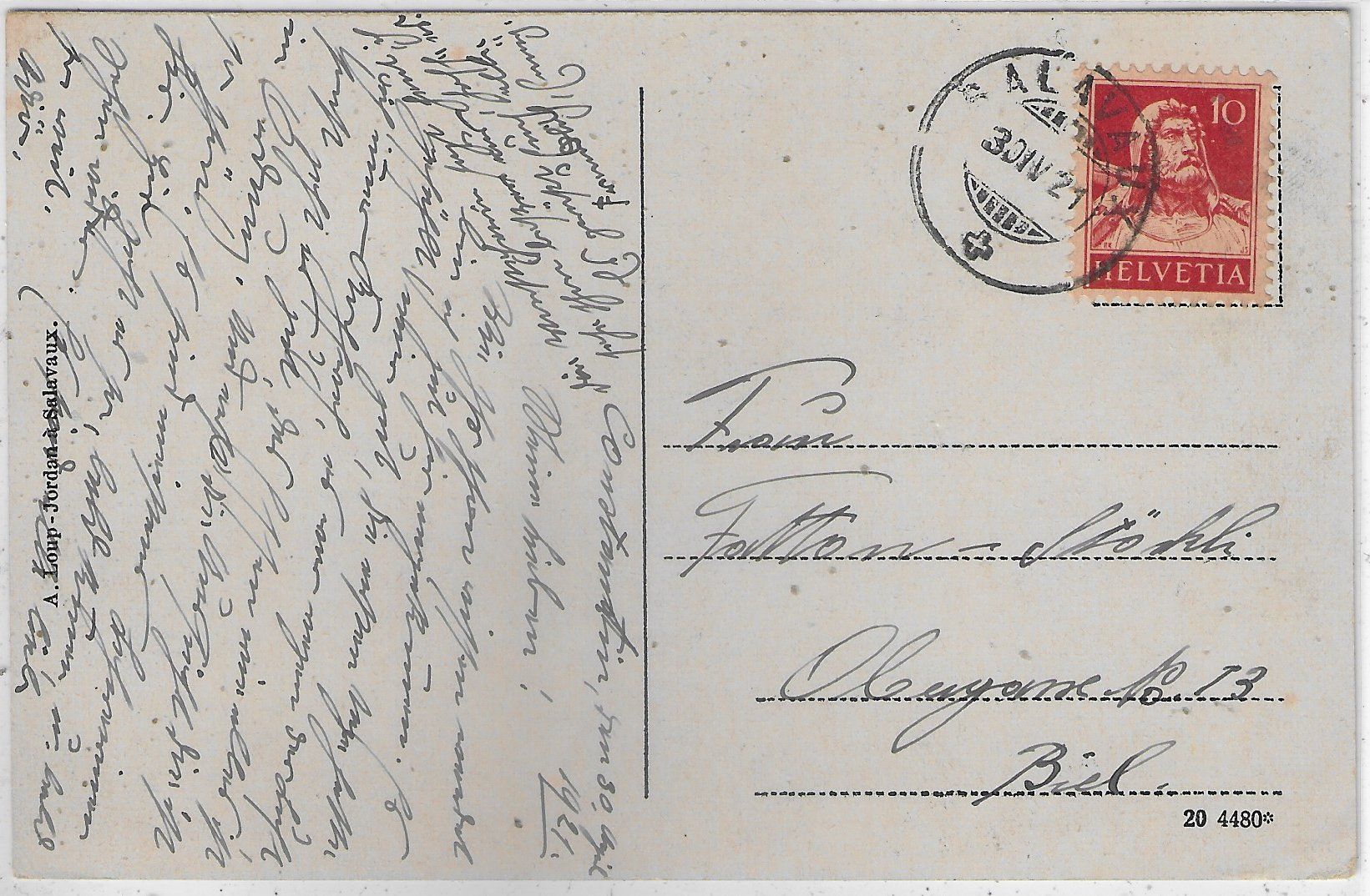 Cartoline postali: Naison de Repos Constantin - Salavaux – Usato da Ettingen venduto da Kartenplanet 1