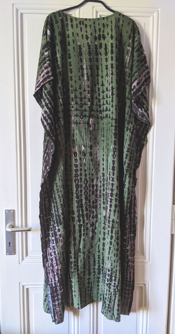 Vestiti: Robe-caftan verte/vieux rose TU – Nuovo e nell'imballaggio originale da Petit-Lancy venduto da lilycerise 5