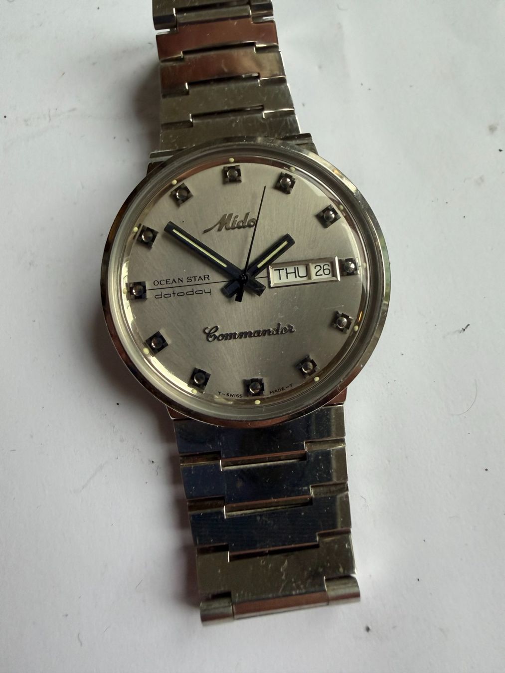 Mido Orologi: Mido Commander Ocean Star Datoday – Usato da Worblaufen venduto da chronyves 3