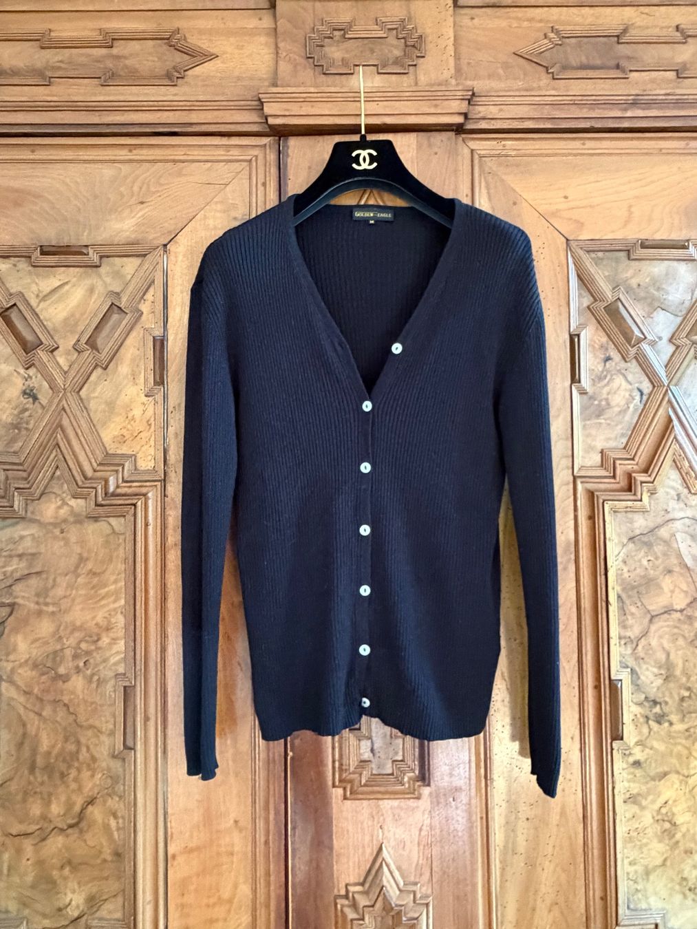 Jacken: GOLDEN EAGLE Strickjacke Gr. M /Seide + Wolle + Kaschmir – Gebraucht aus Interlaken von Bona55 4