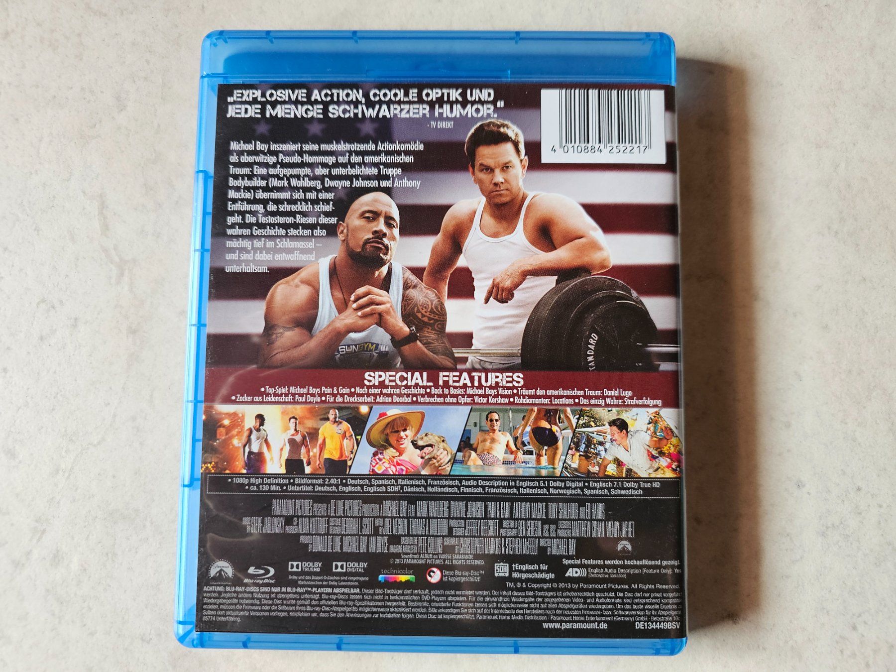 Tutti i DVDs: Pain & Gain  /  Bluray – Usato da Schneisingen venduto da backstore24 1