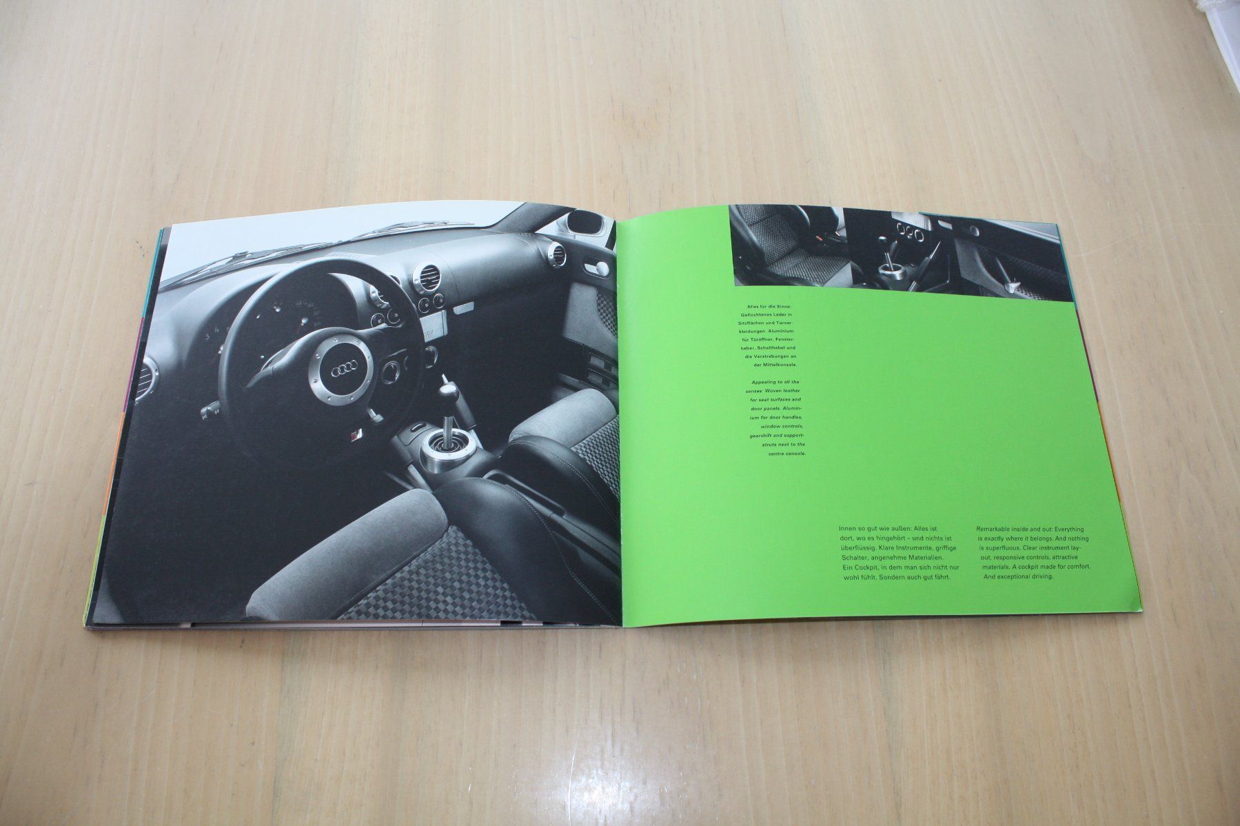 Audi Documents: Audi TT Coupe/Roadster Prospekt 2/1996 – D'occasion à Wikon par erwin400 8