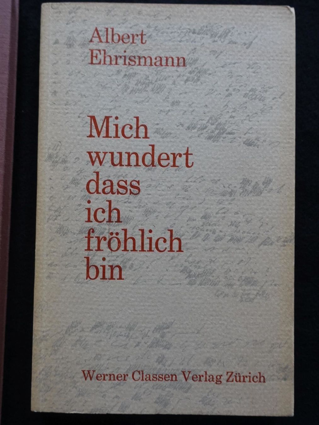 Libri: 4 x Albert Ehrismann, 1 x Piatti – Usato da Gutenswil venduto da Optico 2