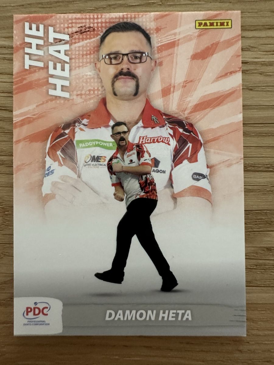 Panini Carte collezionabili: Panini Dart Karte Damon Heta – Nuovo (secondo la descrizione) da Sempach venduto da soj_rk95