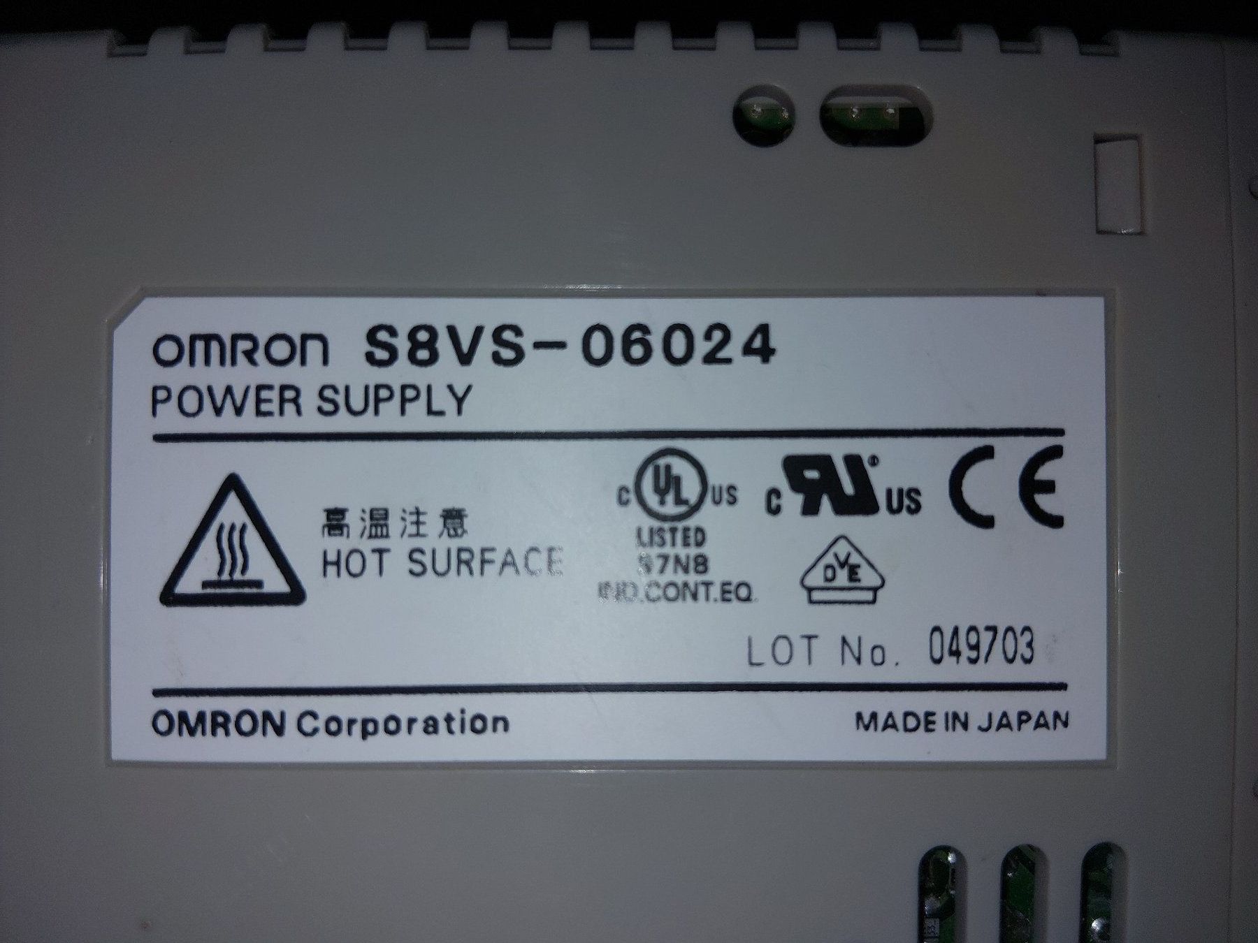 Elektronikbauteile: Power Supply 230VAC zu 24VDC – Gebraucht aus Wintersingen von MF-Lingus 5