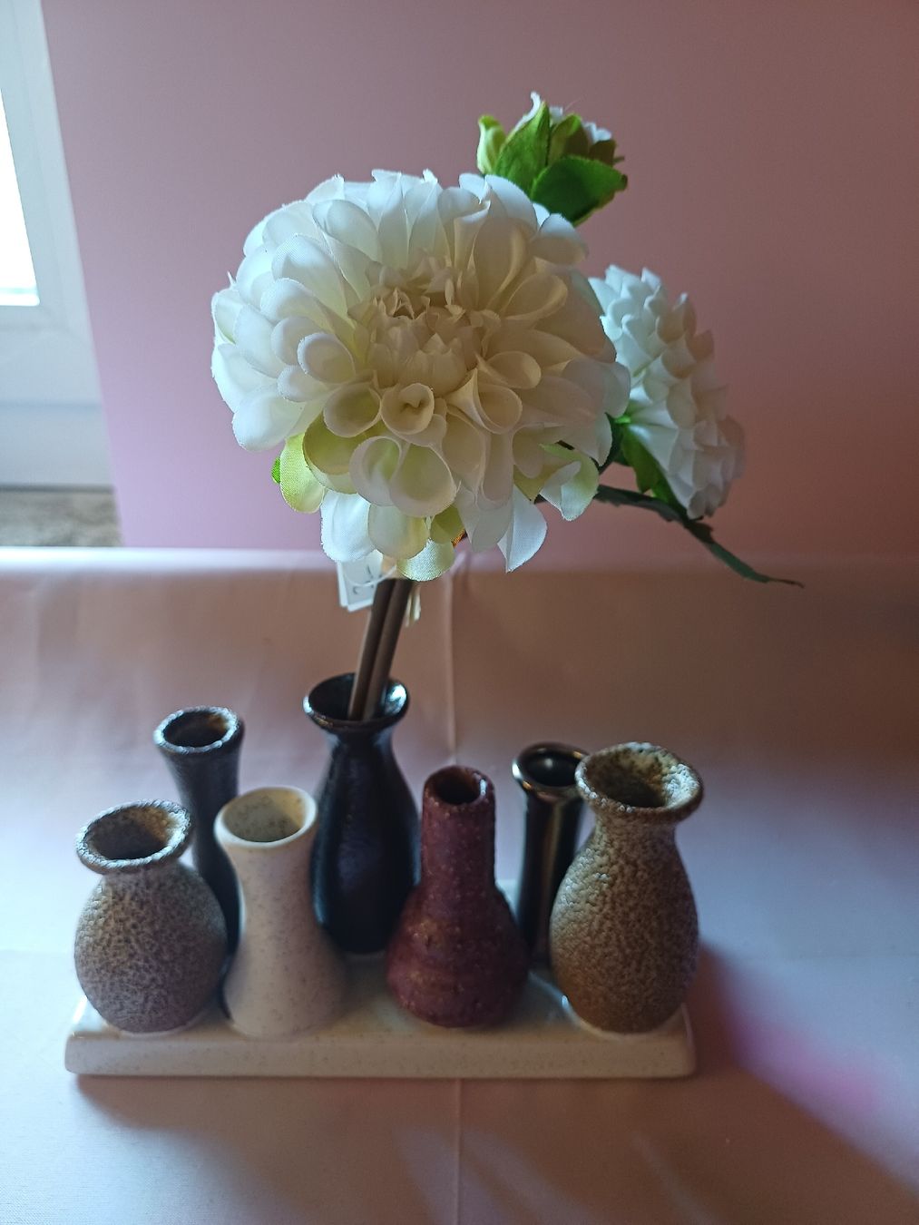Tutte le decorazioni: neu: Mini Vasen Set mit 7 Stücken inkl Blume – Nuovo (secondo la descrizione) da Nassen venduto da verrueckt