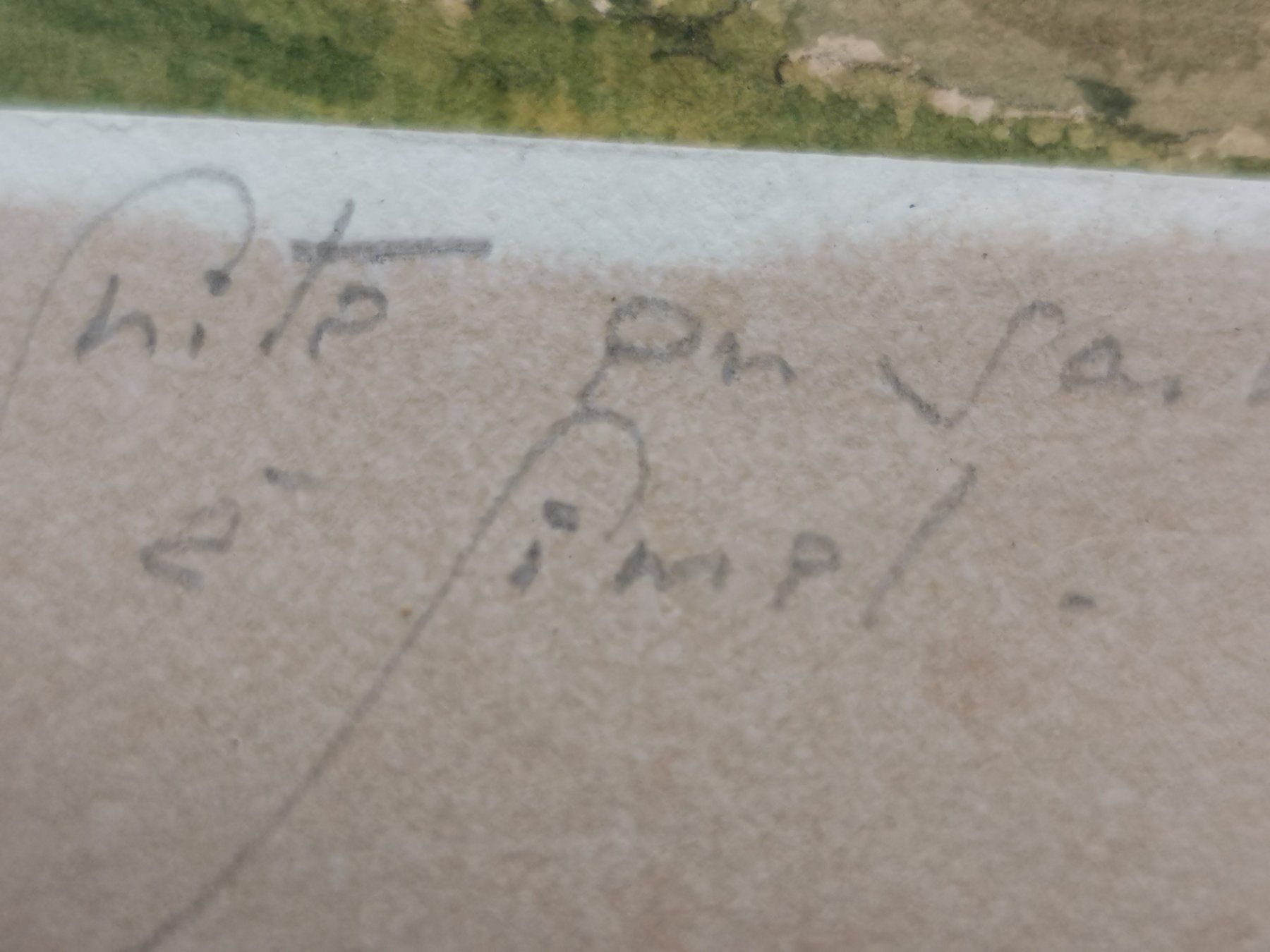 Dipinti: TABLEAU SIGNÉ ET DATÉ GIMEL 1917 – Usato da Genève venduto da Qanil77 6