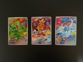 Pokémon First Partner Gen 3 Treecko, Torchic & Mudkip