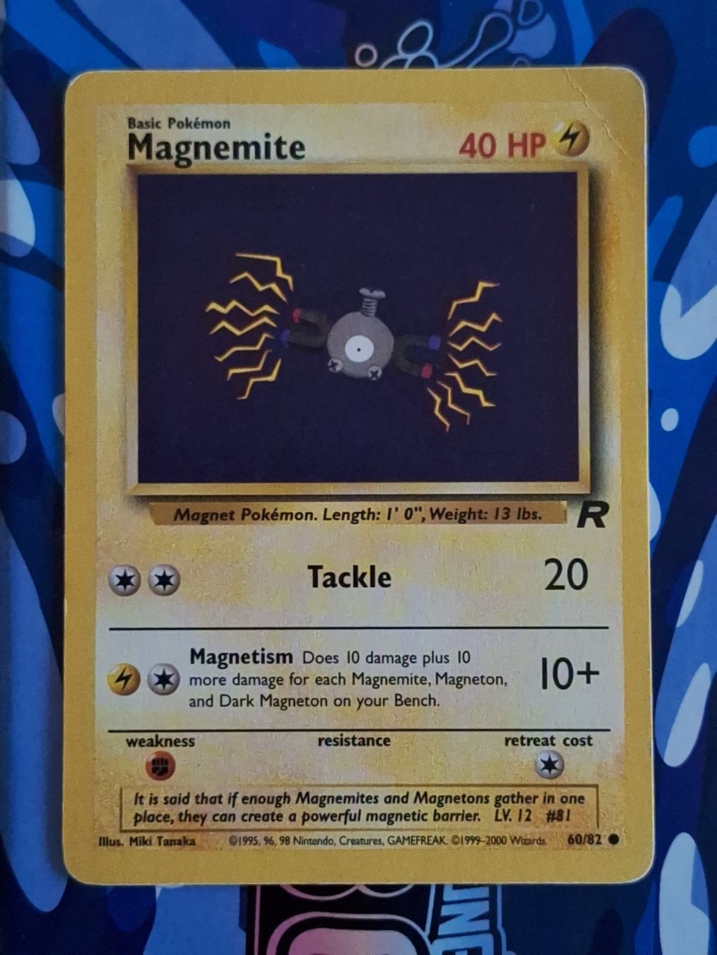 Pokémon Carte collezionabili: Magnemite - Team Rocket #Ord3 – Usato da Altstätten SG venduto da GGsGameshop