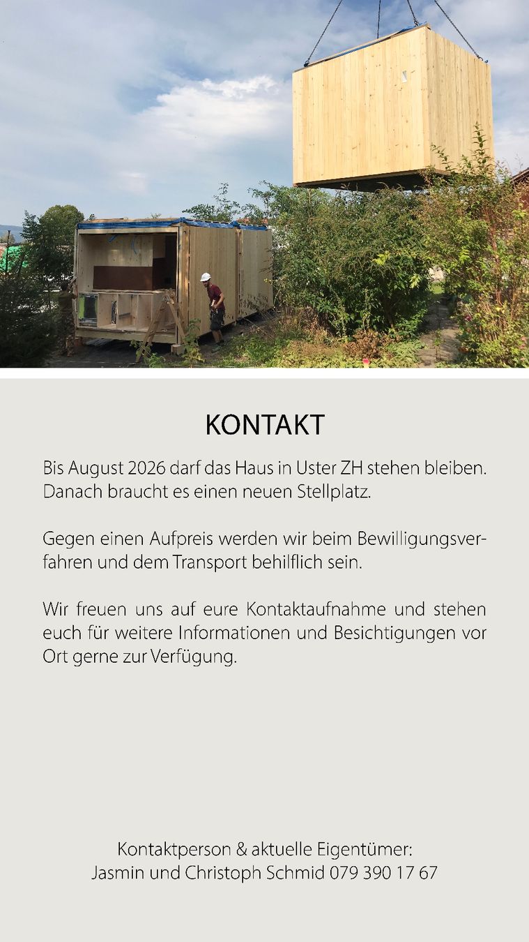 Mobile-home: ökologisches Tiny House – D'occasion à Gibswil par arch94 4