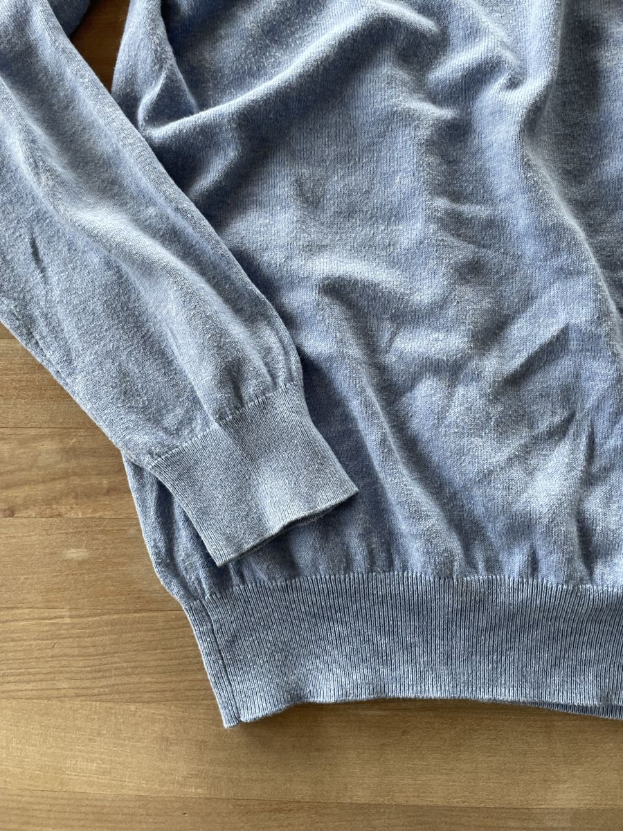 Ralph Lauren Maglioni & Felpe: Ralph Lauren Sweater, Pullover- Sky Blue, Slim Fit, Cotton – Usato da Oberhofen am Thunersee venduto da BikeForMySister 3
