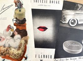 Guy Lamour - 3 alte Werbungen / Publicités 1944/46