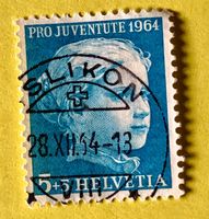 Nr.J 205 GESTEMPELT Mädchenbildnis 1964  