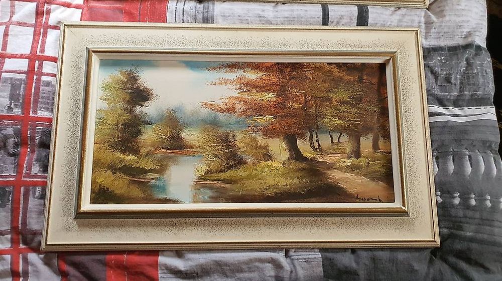 Ölgemälde auf Leinwand mit Signatur, gebraucht (Gebraucht) in Peist für ...