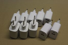 10stk. Duo 20W Ladegerät Netzteil USB-C Adapter iphone ipad
