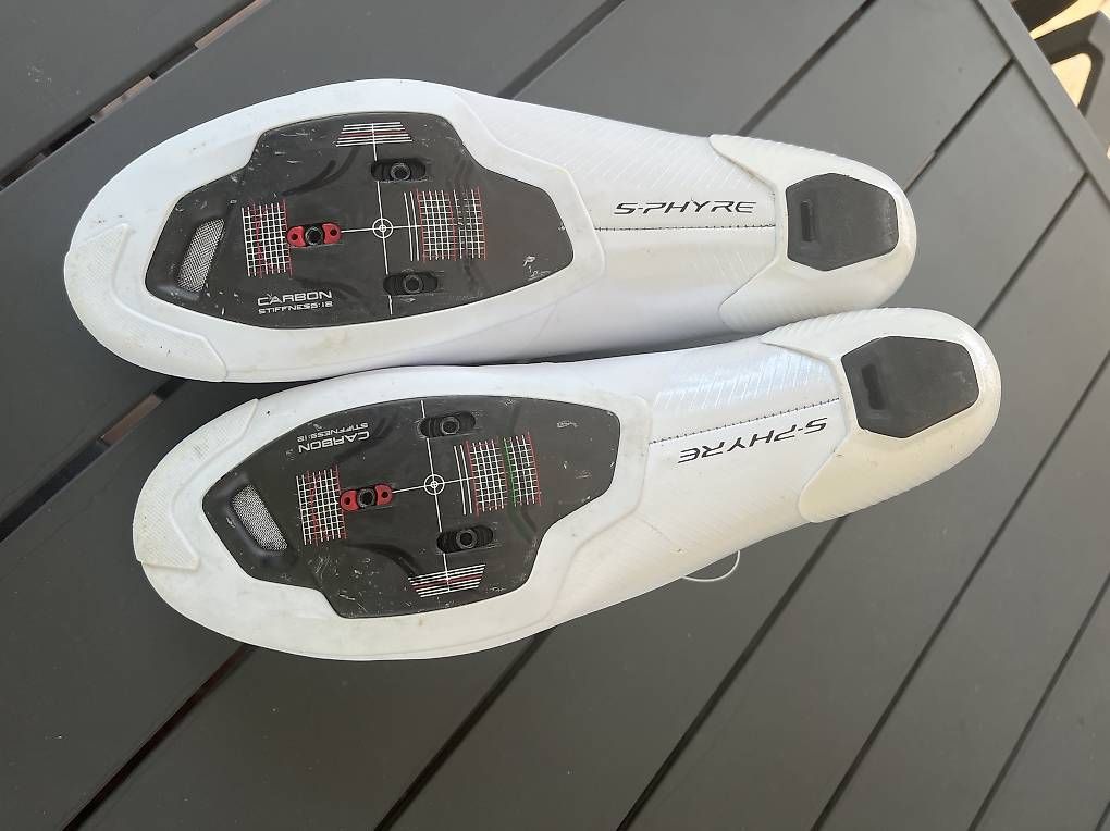 Shimano Chaussures hommes: Chaussures vélo route Shimano S-Phyre taille 46 – D'occasion à Miège par fer_f6f7 3
