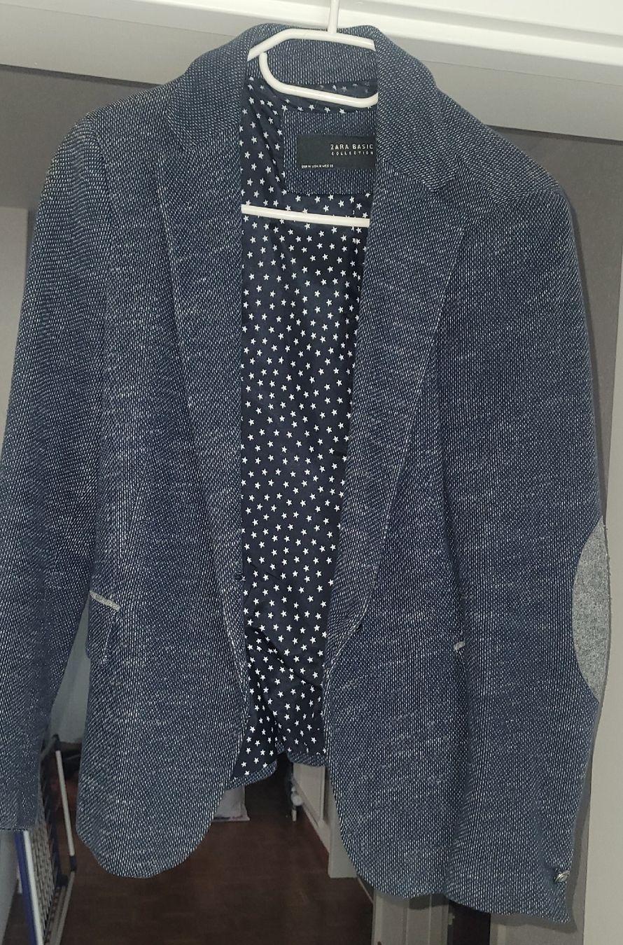 Zara Jacken: Blazer Zara Basic bleu gris taille M – Gebraucht aus Neuchatel von Annikika 2