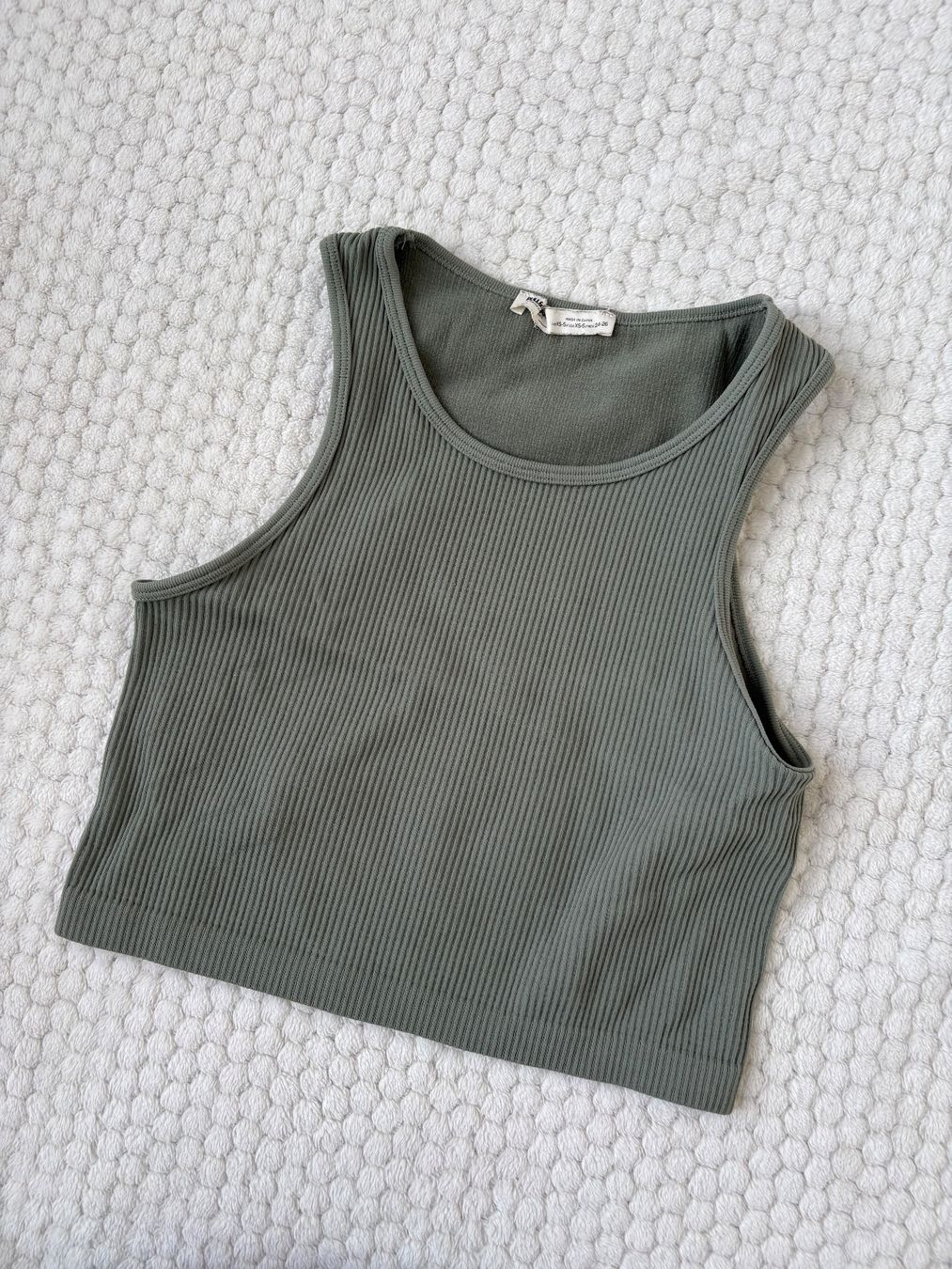 Pull&Bear Tops: top vert Pull&Bear – Gebraucht aus Sorens von ma.stlz