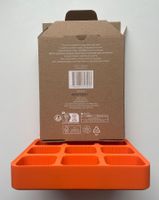 Silikon Eiswürfelform - Orange - Nespresso Barista - OVP!