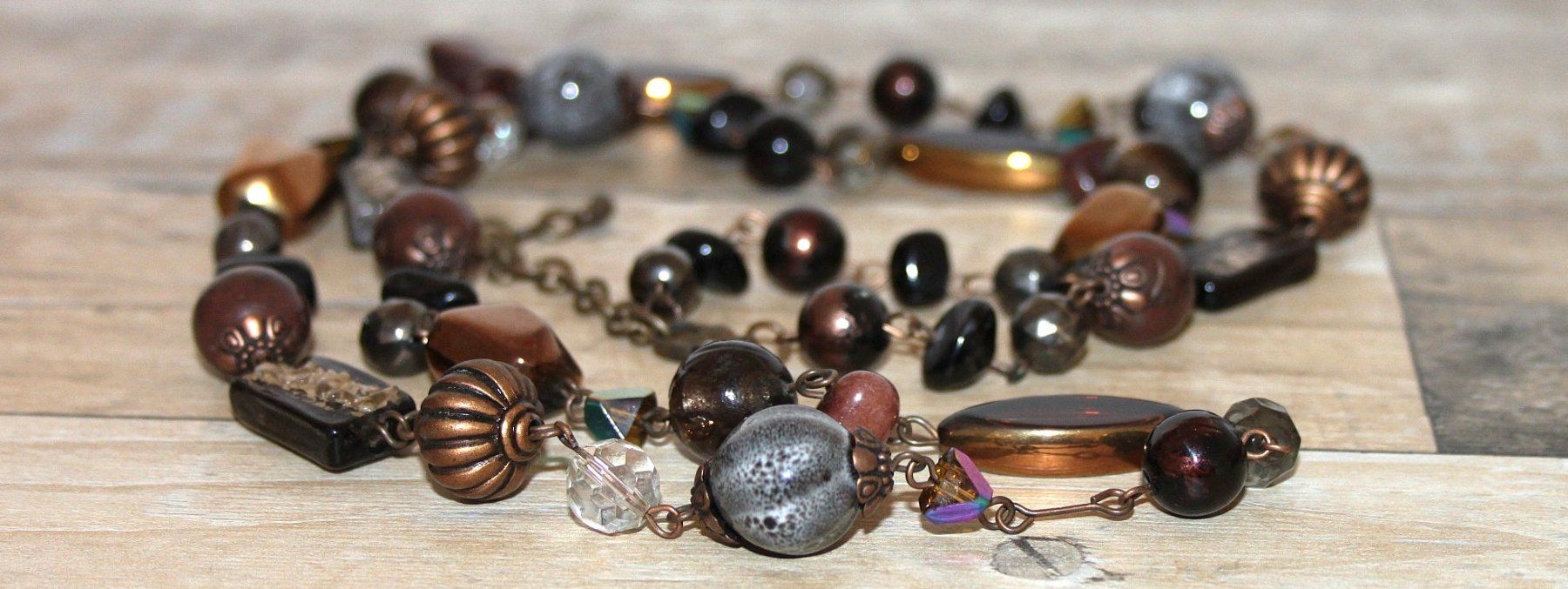 Catenine: lange Vintage Halskette – Usato da Otelfingen venduto da Jupi07 1