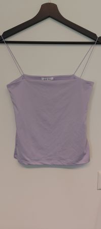 Amisu lilac cami top - spaghetti strap - size S