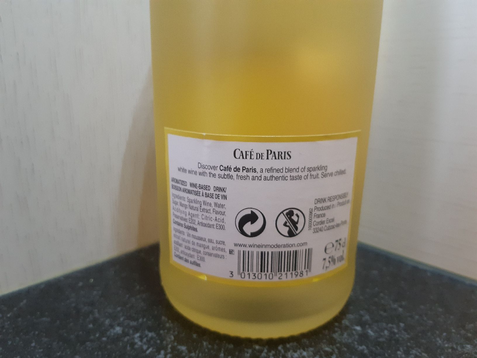Wein: Café de Paris Mango – Neu und originalverpackt aus Toffen von Gwunderegge77 1