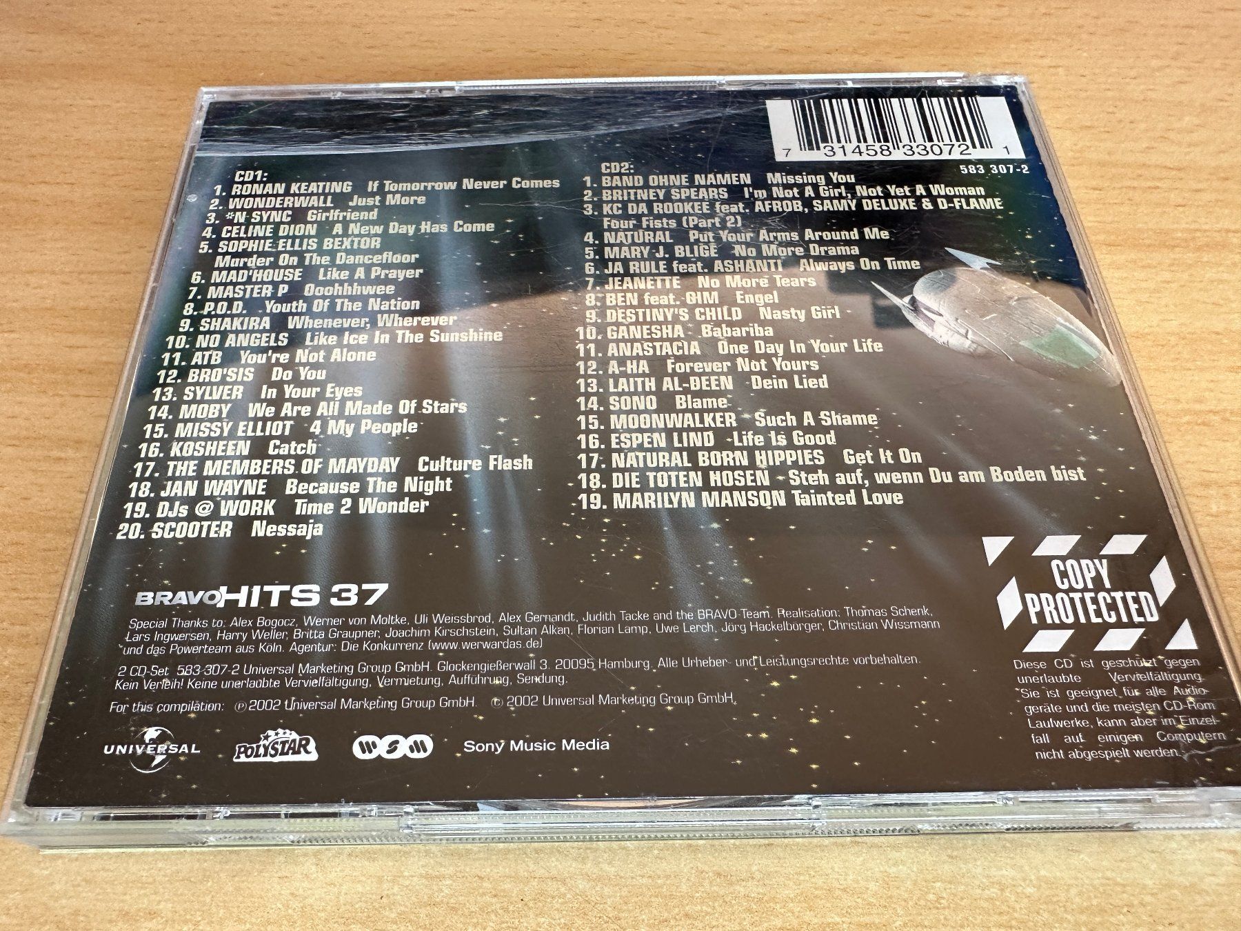 CDs: Various – Bravo Hits 37 - 2 CD + Mega Game Edition – Gebraucht aus Rikon im Tösstal von Alpenmutz 1