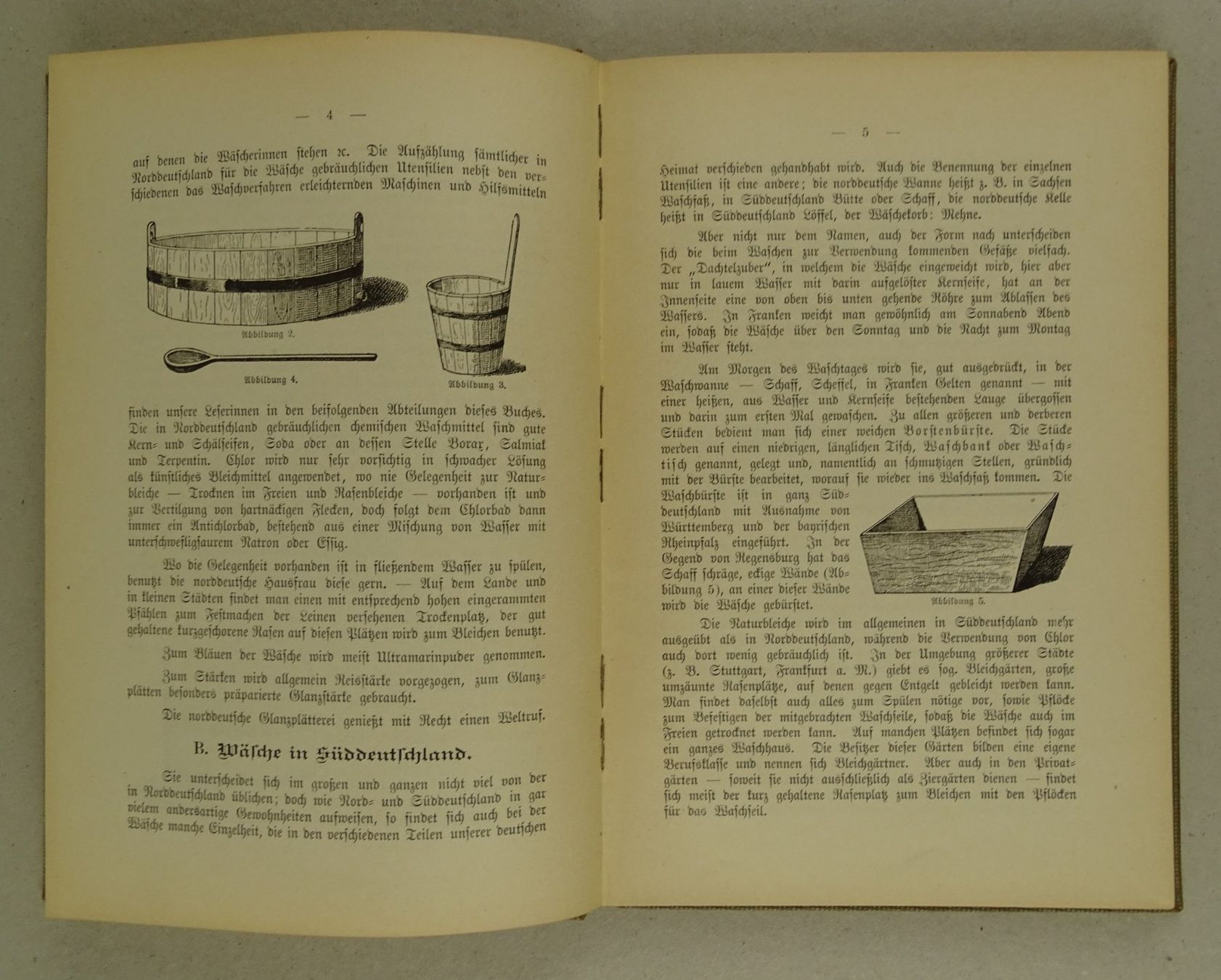 Bücher: HÄUSLICHE WÄSCHE, UM 1910 – Gebraucht aus Grüningen von Kartensammler 1