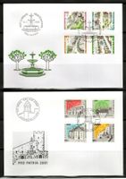 PP 2000 - 2003 FDC alle blanco siehe Bilder SBK 48.--