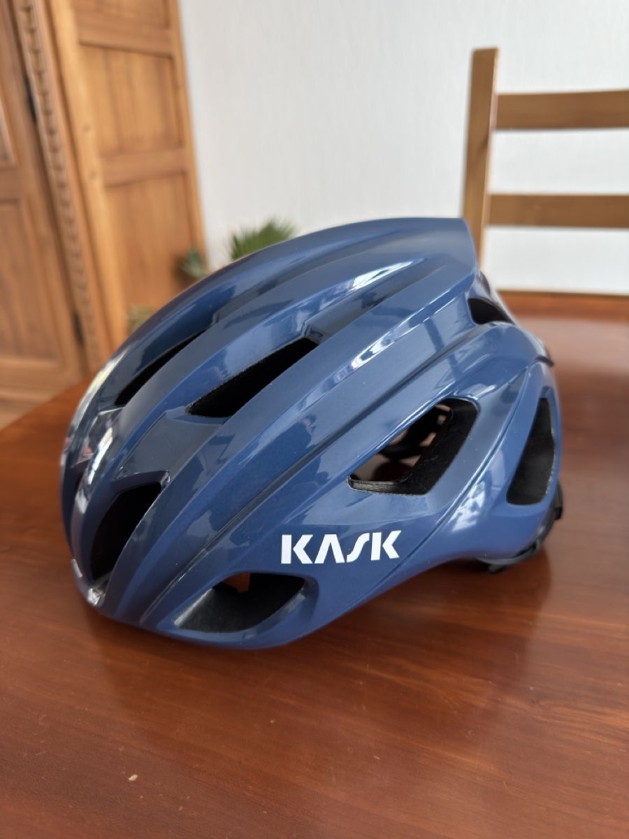 Kask Caschi: Velohelm KASK Dunkelblau M (52-58) – Nuovo (secondo la descrizione) da St Gallen venduto da MxxA 1
