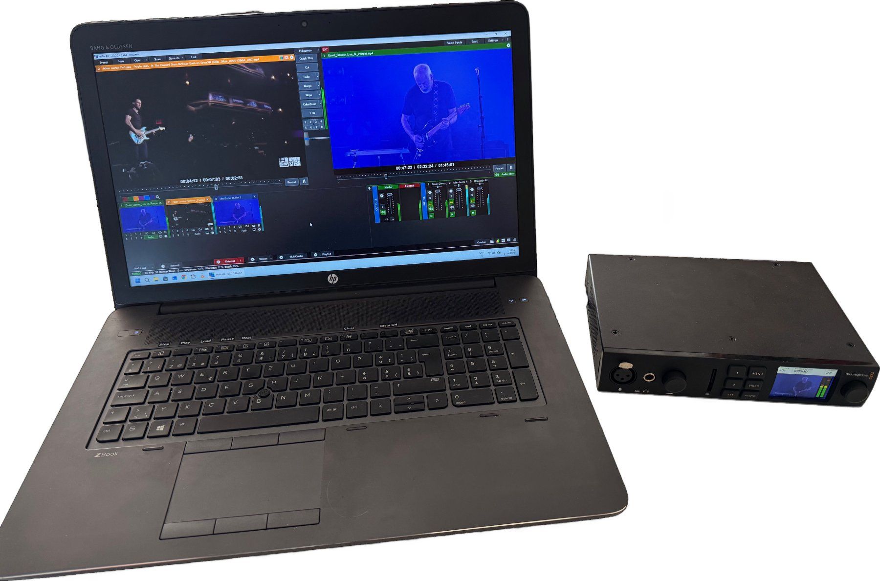 Hewlett Packard Notebook: vMix streaming HP ZBook 17 G3 & Blackmagic Ultrast. Mini Pro – Usato da Zürich venduto da Clockwise