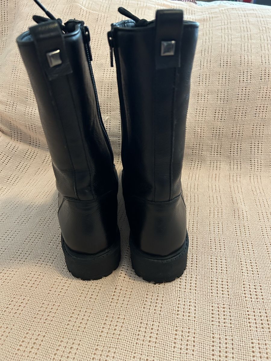 Scarpe da donna: Leder Schnürstiefel Schwarz Gr. 39 , Top  – Nuovo (secondo la descrizione) da Zürich venduto da robbii13 3