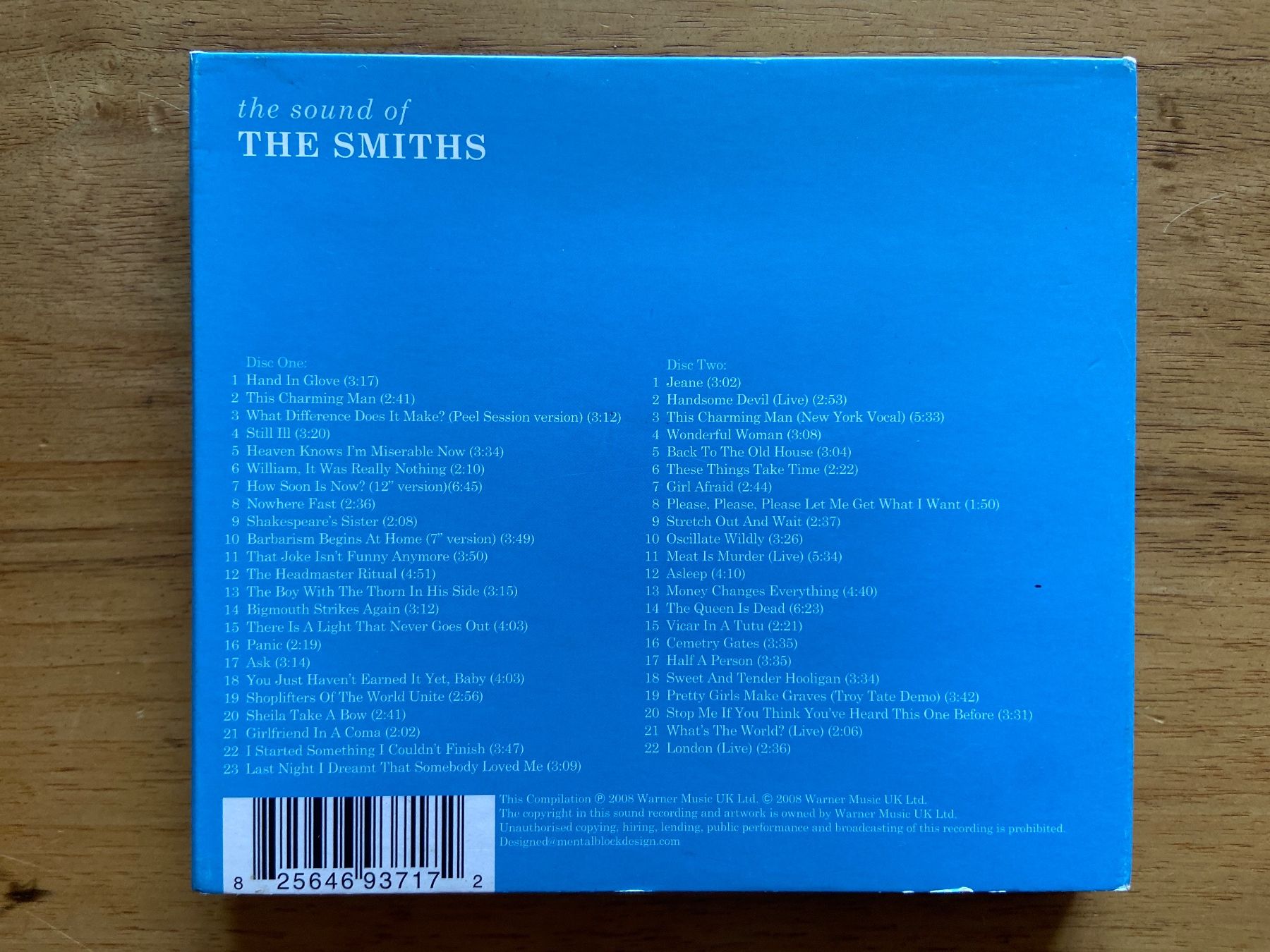 CD: the Smiths & Morrissey – Usato da Wabern venduto da fingersinfactories 5