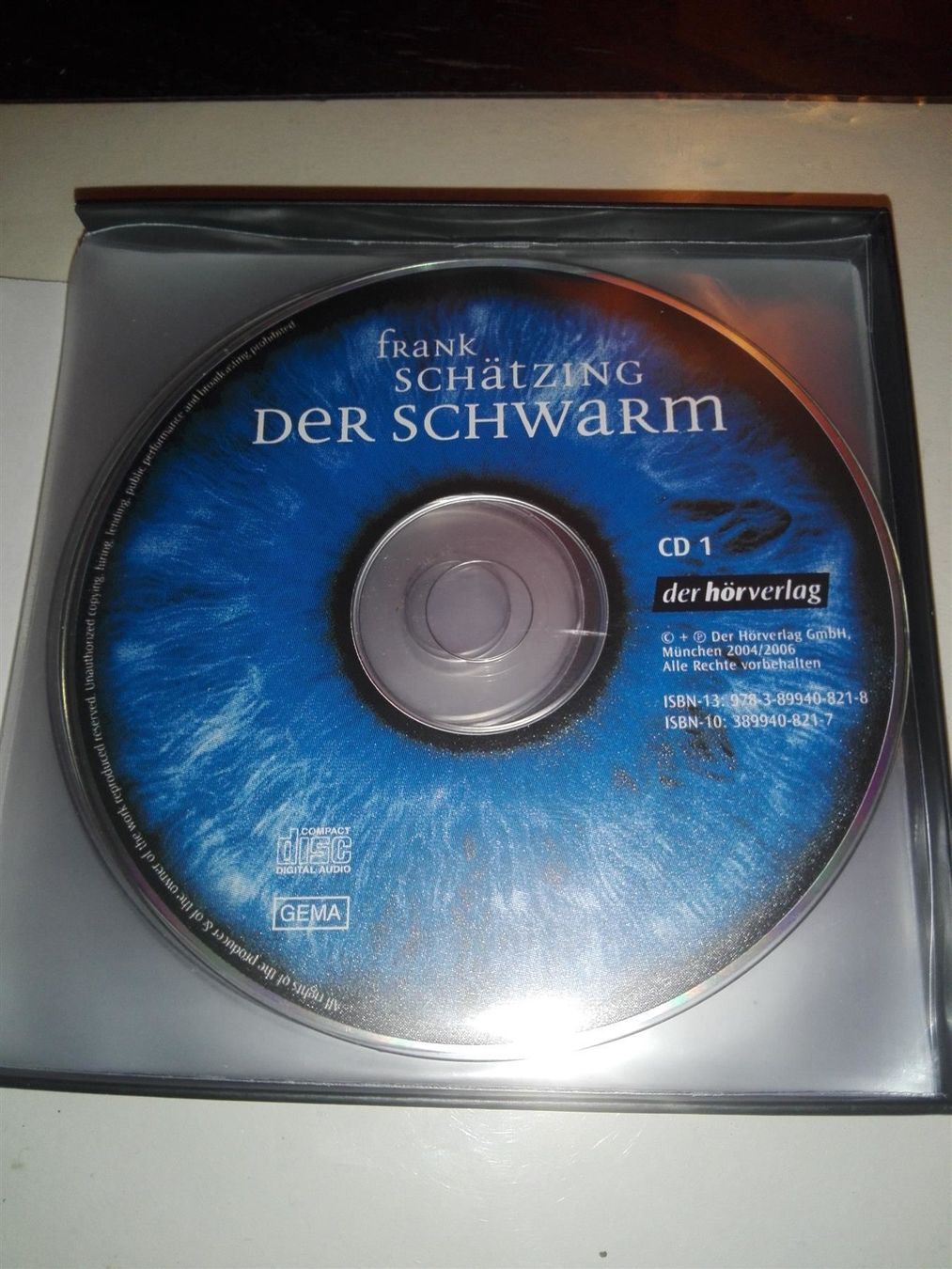 Audiolibri: Der Schwarm  (Frank Schätzling)   10-CDs – Usato da St. Gallen venduto da elk2020 1