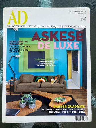 AD Magazin Architectural Digest, Februar 2016, Top Zustand