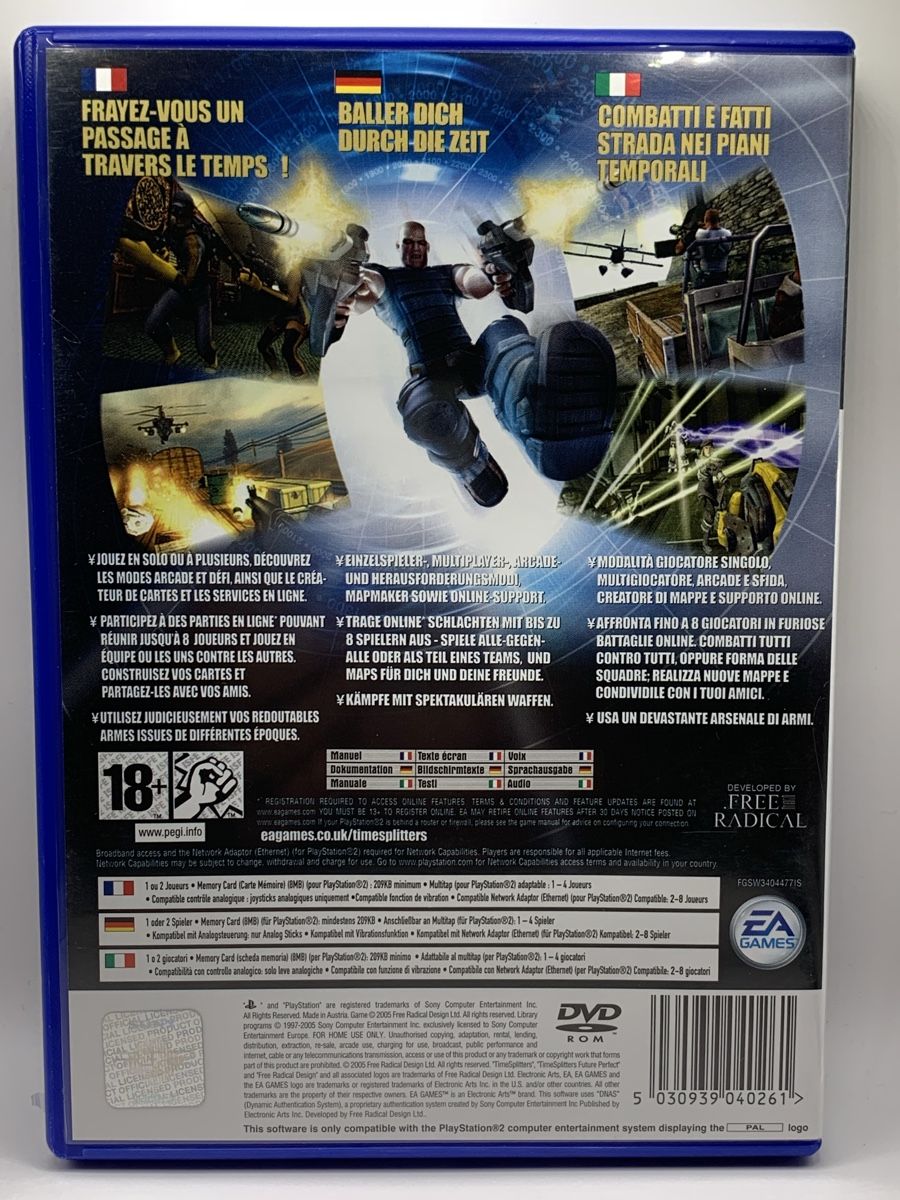 Sony Giochi: TimeSplitters: Future Perfect - PS2 – Usato da Ostermundigen venduto da RG-Collector 1
