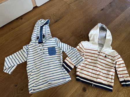 Topomini Strickjacke & Langarmiges Shirt Größe 86 / 92 ⛵️