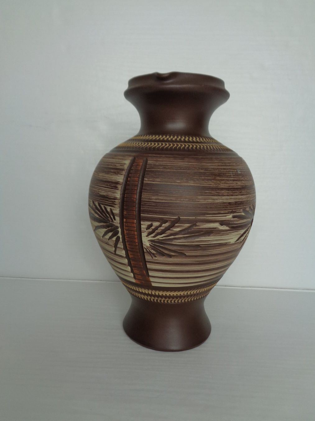 Vasi & Recipienti: Keramik Henkelvase mit Relief - Handarbeit – Usato da Chur venduto da omonia 3