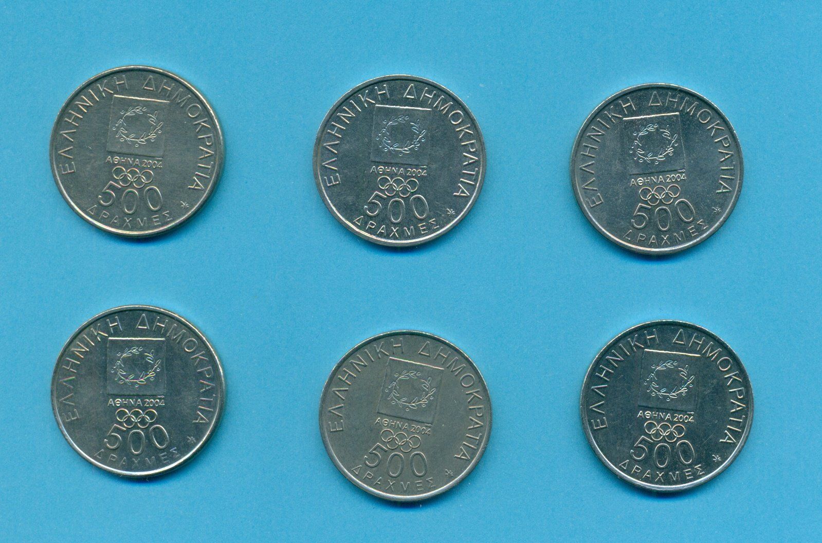 Tutti le monete: Griechenland, Olympische Spiele 2004 – Usato da Nesselnbach venduto da dennis83 1
