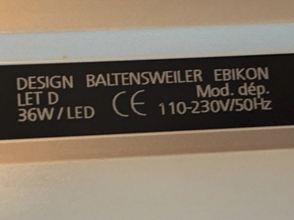 Baltensweiler Kronleuchter & Deckenlampen: Baltensweiler Hängeleuchter LED D – Gebraucht aus Richterswil von 1cacique 2